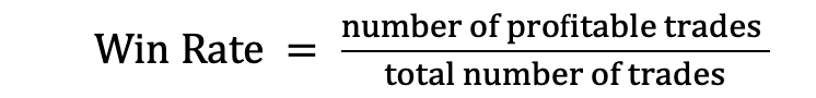 Winning Ratio formula